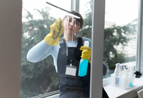 Nettoyage de vitres intérieures et extérieures à Mantes-la-Ville